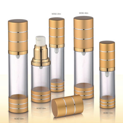 अच्छा दाम अनुकूलन योग्य एयरलेस सीरम बोतल 15ML 20ML 30ML 40ML 50ML एयरलेस डिस्पेंसर बोतलें ऑनलाइन