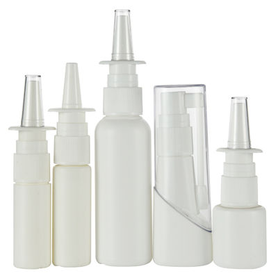 अच्छा दाम 10ml 15ml 20ml 30ml 50ml 100ml पीई नाक स्प्रे बोतल नाक स्प्रे कंटेनर ऑनलाइन