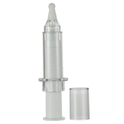 अच्छा दाम PETG 5ml सिरिंज Airless बोतल Eye Cream Airless बोतल Slik मुद्रित ऑनलाइन
