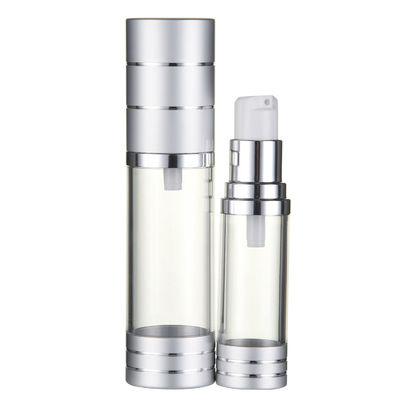 अच्छा दाम 15ml 20ml 30ml 40ml 50ml सिलेंडर प्लास्टिक एयरलेस बोतल एएस स्क्रीन प्रिंटिंग ऑनलाइन