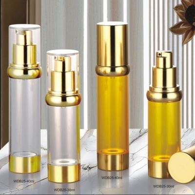 अच्छा दाम एएस कॉलर मटेरियल कॉस्मेटिक पैकेजिंग बोतल 30ml 40ml एयरलेस कॉस्मेटिक बोतल ऑनलाइन